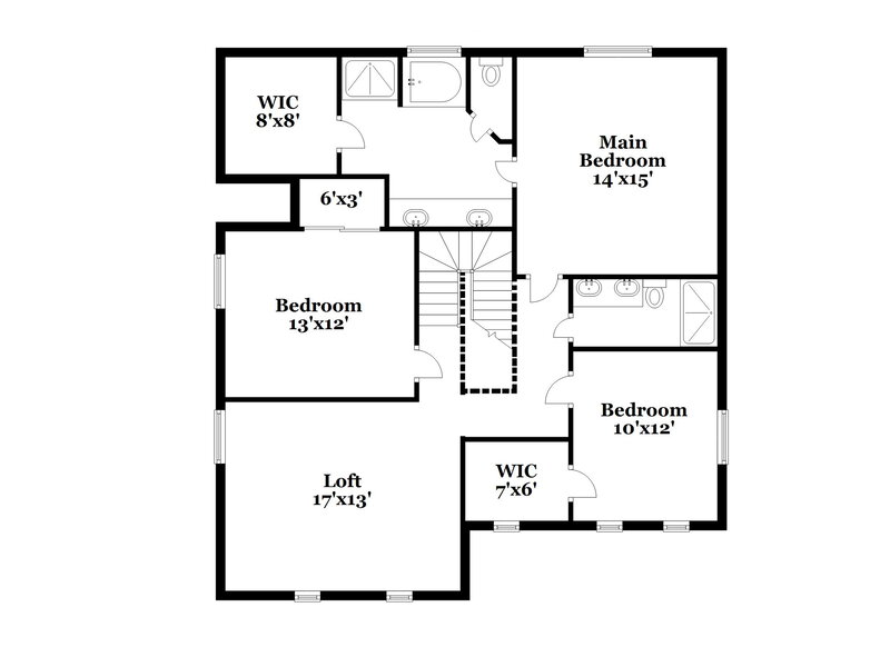 2,435/Mo, 1038 Copper Palm Ct Henderson, NV 89002 Floor Plan View 2