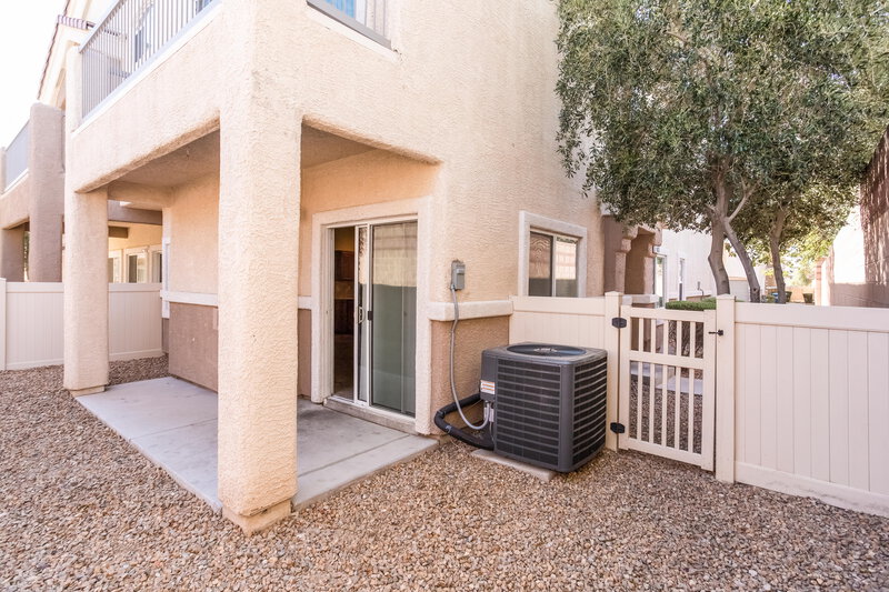 1,620/Mo, 5504 High Wager Way Unit 103 Las Vegas, NV 89122 Rear View