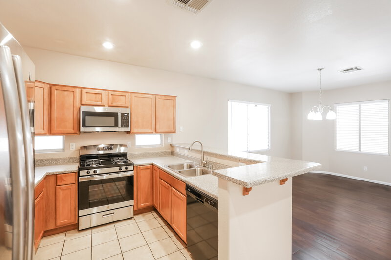2,410/Mo, 8577 Peaceful Dreams St Las Vegas, NV 89139 Kitchen View 2