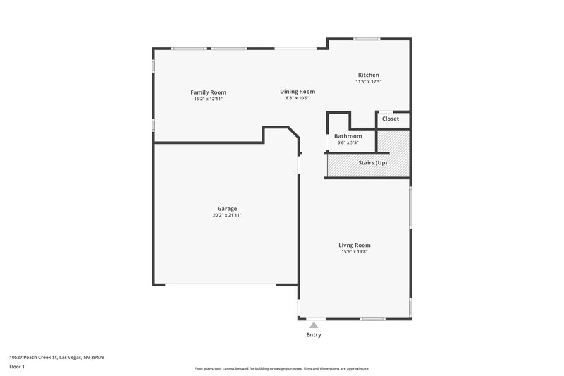 0/Mo, 10527 Peach Creek St Las Vegas, NV 89179 Floorplan View