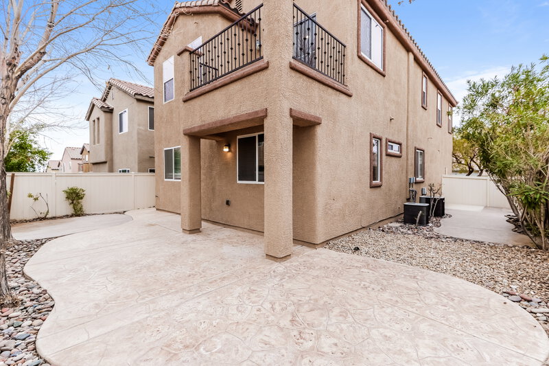 2,175/Mo, 9394 Black Wolf Ave Las Vegas, NV 89178 Rear View