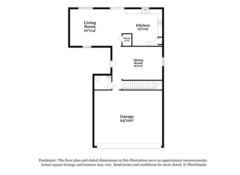 2,250/Mo, 7112 Mercurio Ave Las Vegas, NV 89131 Floor Plan View