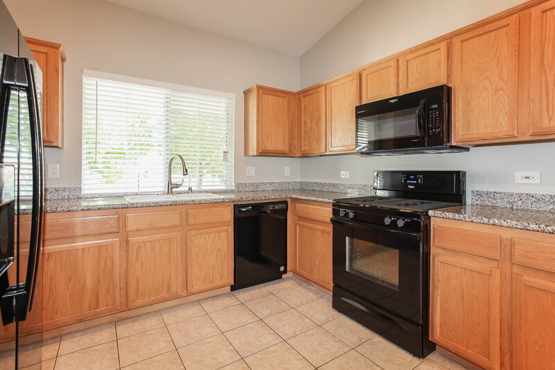 3,010/Mo, 7911 Hidden Village Ave Las Vegas, NV 89131 Kitchen View 2