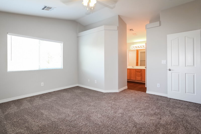 3,010/Mo, 7911 Hidden Village Ave Las Vegas, NV 89131 Master Bedroom View