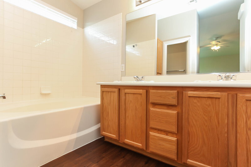 3,010/Mo, 7911 Hidden Village Ave Las Vegas, NV 89131 Master Bathroom View 2