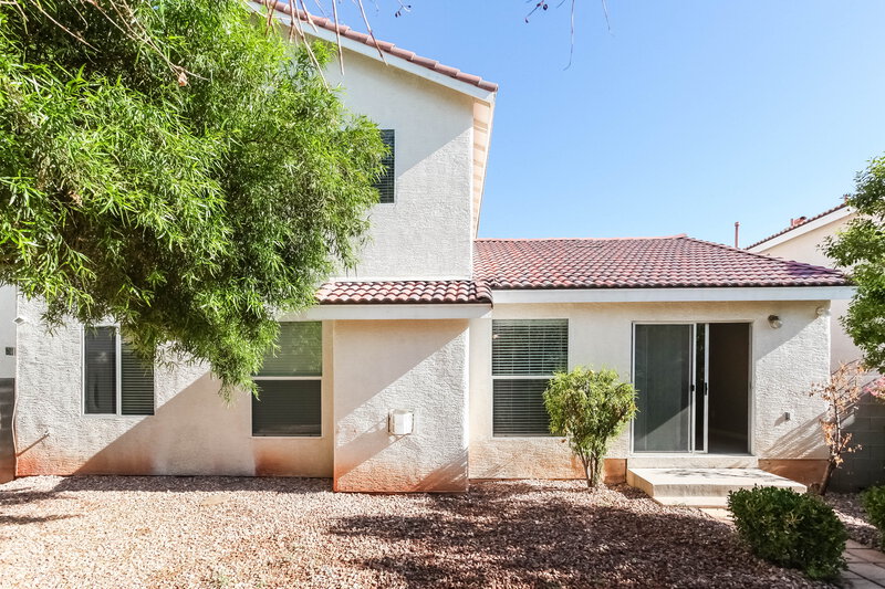 3,010/Mo, 7911 Hidden Village Ave Las Vegas, NV 89131 Rear View
