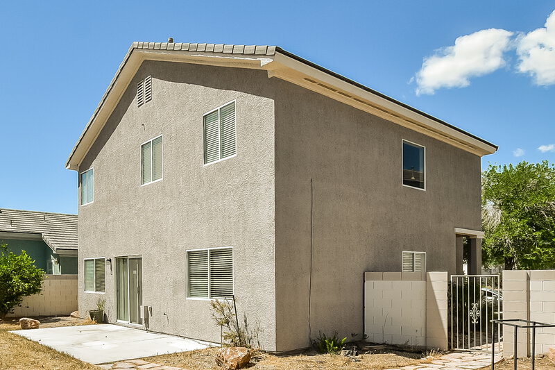 2,555/Mo, 3940 Camryn Holly St Las Vegas, NV 89129 Rear View