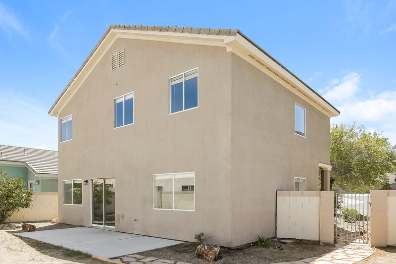 2,330/Mo, 3940 Camryn Holly St Las Vegas, NV 89129 Rear View