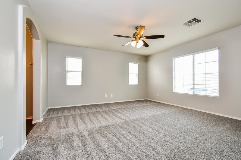 2,220/Mo, 1203 Emerald Stone Ave North Las Vegas, NV 89081 Main Bedroom View