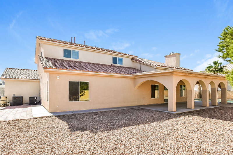 4,450/Mo, 6228 Morning Vista Dr Las Vegas, NV 89110 Rear View