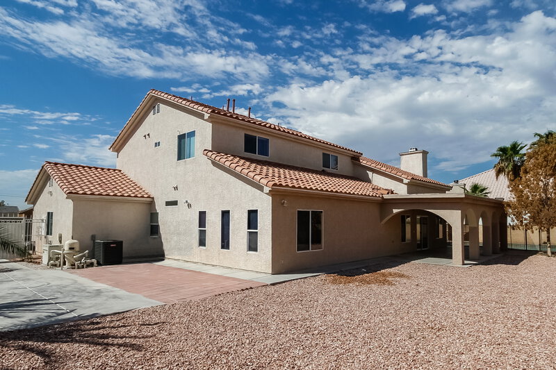 4,450/Mo, 6228 Morning Vista Dr Las Vegas, NV 89110 Rear View 2