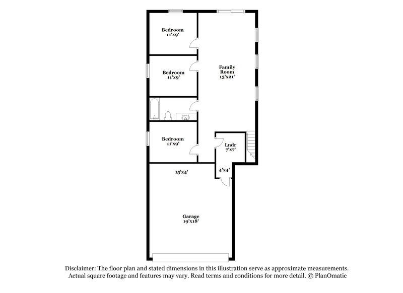 2,365/Mo, 7483 Edgecove Ct Las Vegas, NV 89139 Floor Plan View 2