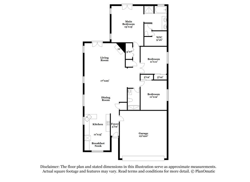 2,755/Mo, 2479 Crystal Ship Ct Henderson, NV 89052 Floor Plan View