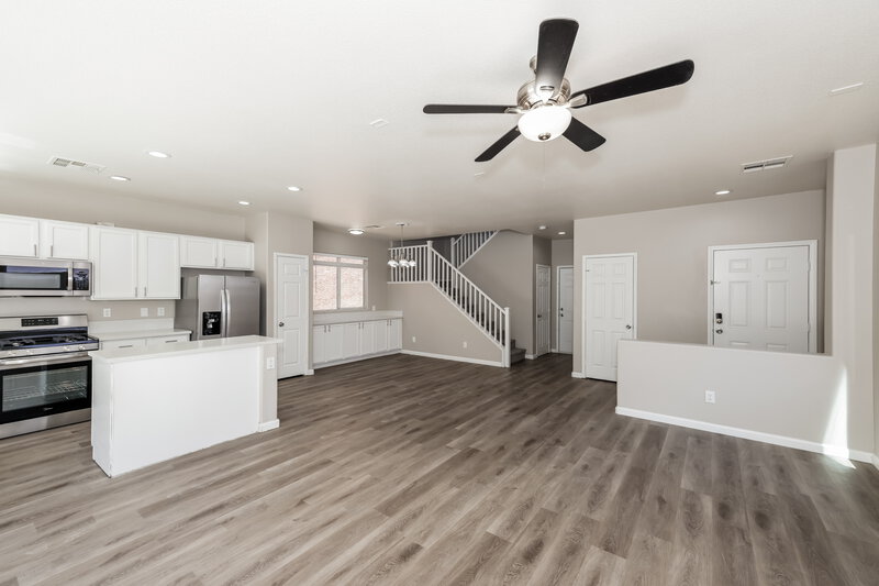 2,220/Mo, 9575 Bachelors Fortune St Las Vegas, NV 89178 Living Room View 2