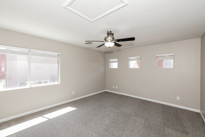 2,220/Mo, 9575 Bachelors Fortune St Las Vegas, NV 89178 Main Bedroom View