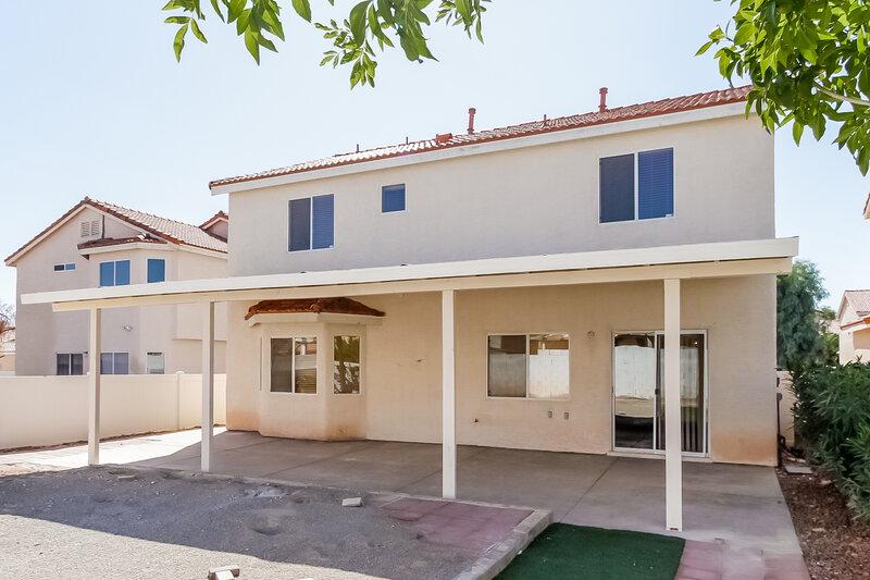 2,350/Mo, 1110 Monarch Mystic Ave North Las Vegas, NV 89081 Rear View