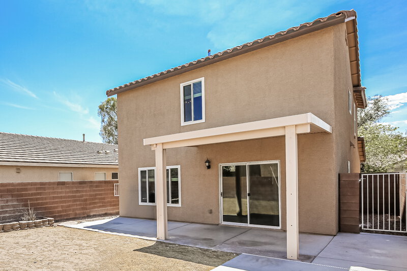 2,070/Mo, 8408 Warthen Meadows St Las Vegas, NV 89131 Rear View