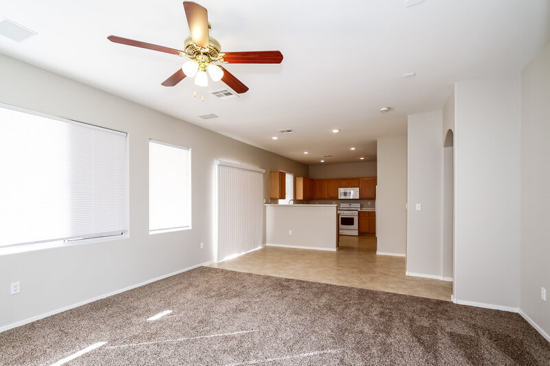 1,890/Mo, 5329 Dawn Break Canyon St North Las Vegas, NV 89031 Living Room View