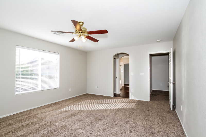 1,890/Mo, 5329 Dawn Break Canyon St North Las Vegas, NV 89031 Master Bedroom View 2
