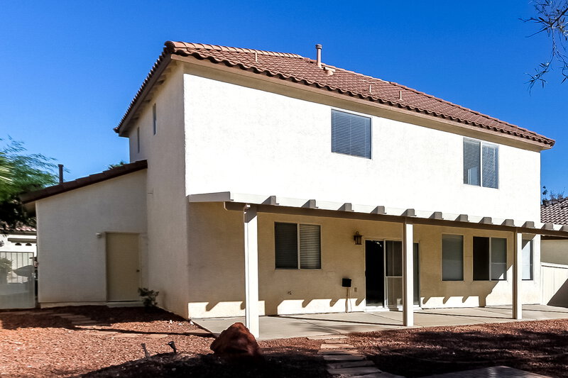 1,890/Mo, 5329 Dawn Break Canyon St North Las Vegas, NV 89031 Rear View