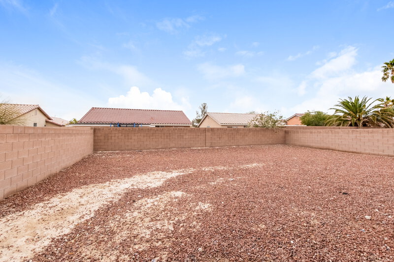 2,005/Mo, 325 Colorful Rain Ave North Las Vegas, NV 89031 Backyard View