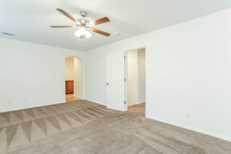 2,195/Mo, 7924 Kelburn Hill St Las Vegas, NV 89131 Master Bedroom View 2