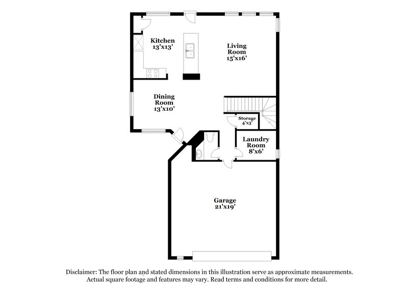 3,380/Mo, 7637 Donald Nelson Ave Las Vegas, NV 89131 Floor Plan View