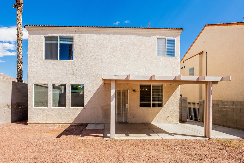2,385/Mo, 7637 Donald Nelson Ave Las Vegas, NV 89131 Rear View