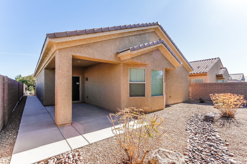 2,345/Mo, 3923 Shetland Pony St Las Vegas, NV 89122 Rear View