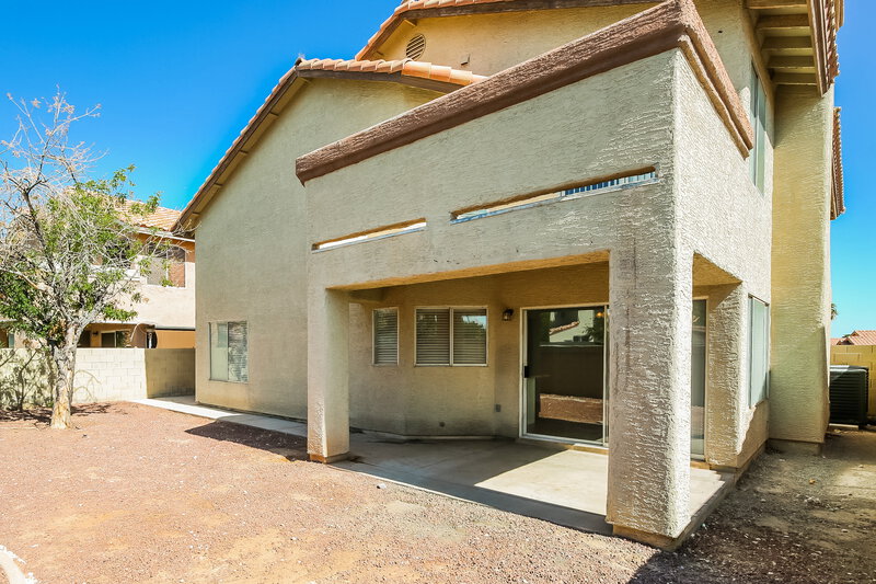 3,080/Mo, 4943 Monte del Sol Ln North Las Vegas, NV 89031 Rear View