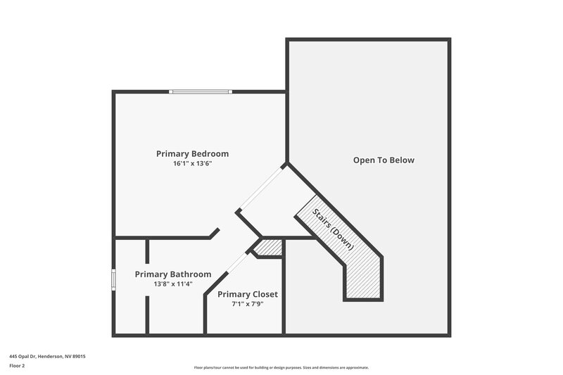 1,995/Mo, 445 Opal Dr Henderson, NV 89015 Floor Plan View 2
