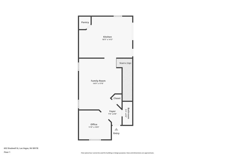 2,345/Mo, 652 Shadwell St Las Vegas, NV 89178 Floor Plan View