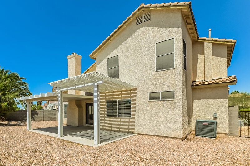 2,075/Mo, 2642 Ridgewater Cir Henderson, NV 89074 Rear View 2