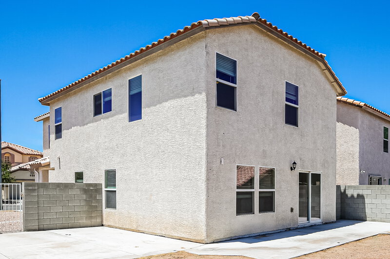 2,325/Mo, 3958 Russet Plains St Las Vegas, NV 89129 Rear View