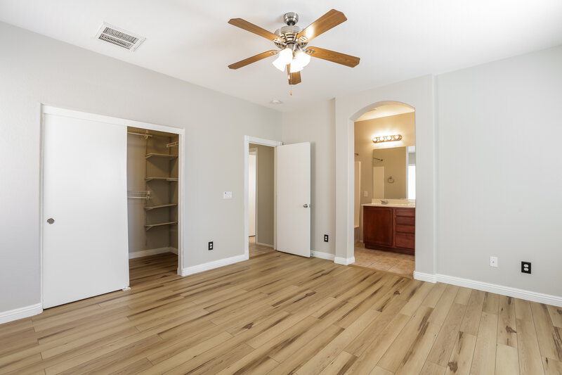 2,290/Mo, 9124 Black Elk Ave Las Vegas, NV 89143 Main Bedroom View 2