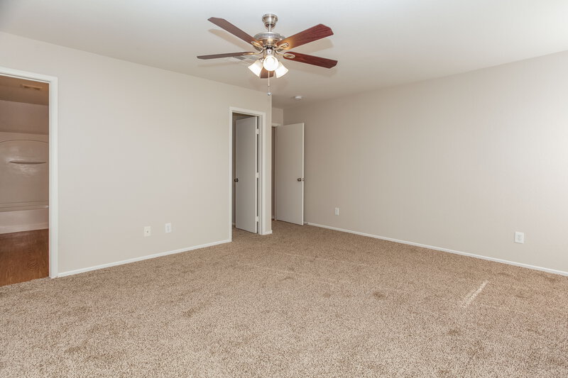 1,710/Mo, 3113 Hartley Cove Ave North Las Vegas, NV 89081 Master Bedroom View 2