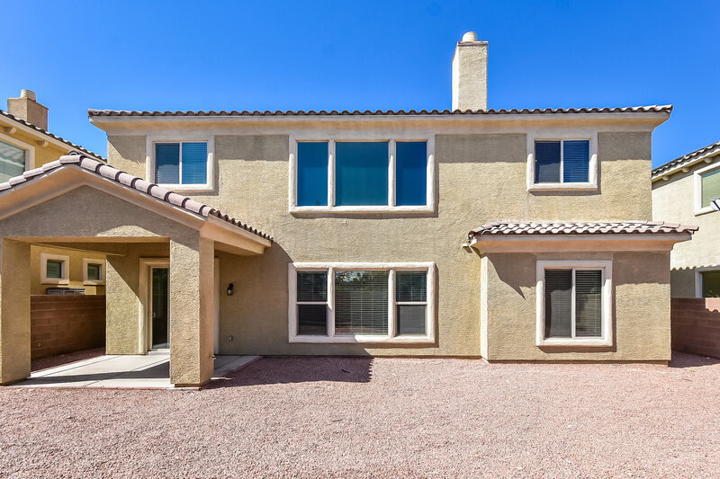 2,700/Mo, 10510 Eagle Nest St Las Vegas, NV 89141 Rear View 2