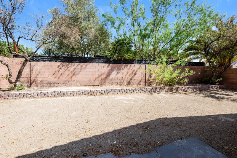 2,000/Mo, 2520 Bahama Point Ave North Las Vegas, NV 89031 Rear View