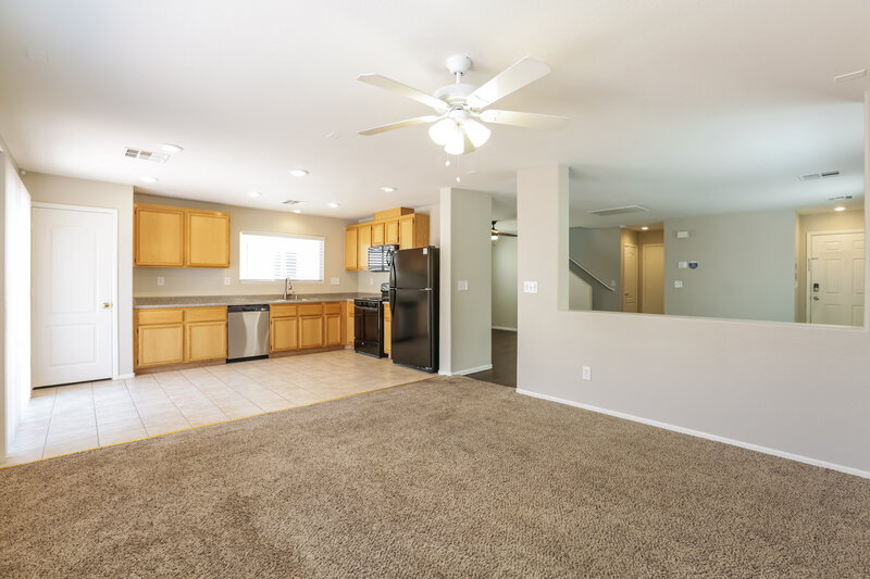 2,260/Mo, 8621 Palomino Ranch St Las Vegas, NV 89131 Family Room View 2