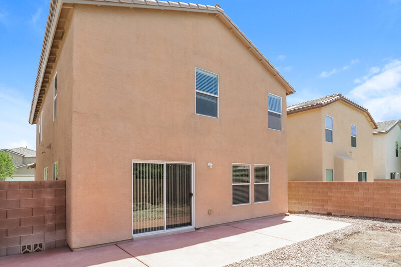 2,260/Mo, 8621 Palomino Ranch St Las Vegas, NV 89131 Rear View