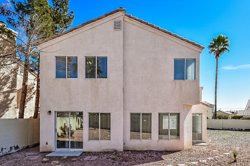 2,230/Mo, 4841 Villa Elisa Circle North Las Vegas, NV 89031 Rear View