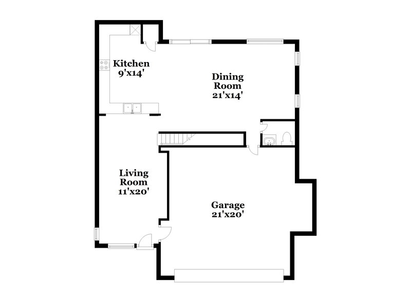 3,330/Mo, 1040 Valetta Flat Ave Las Vegas, NV 89183 Floor Plan View