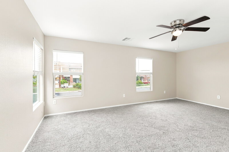 1,825/Mo, 4268 Perfect Drift St Las Vegas, NV 89129 Primary Bedroom View