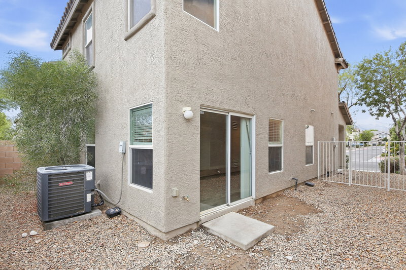 1,825/Mo, 4268 Perfect Drift St Las Vegas, NV 89129 Rear View