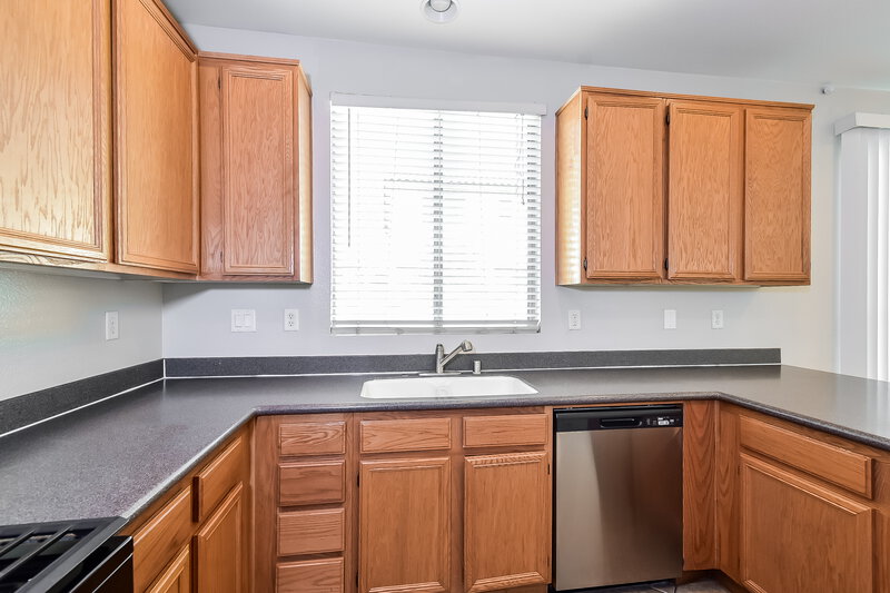 2,010/Mo, 1934 Silver Crest Ct. North Las Vegas, NV 89031 Kitchen View 2