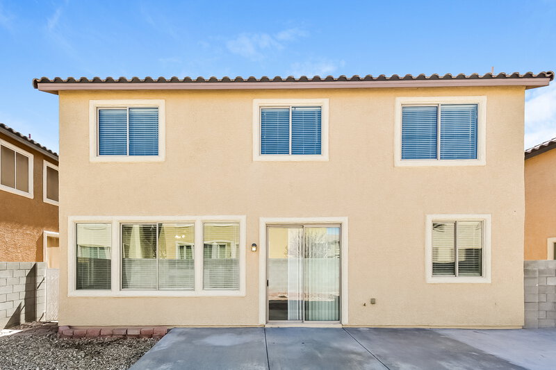 2,010/Mo, 1934 Silver Crest Ct. North Las Vegas, NV 89031 Rear View 2