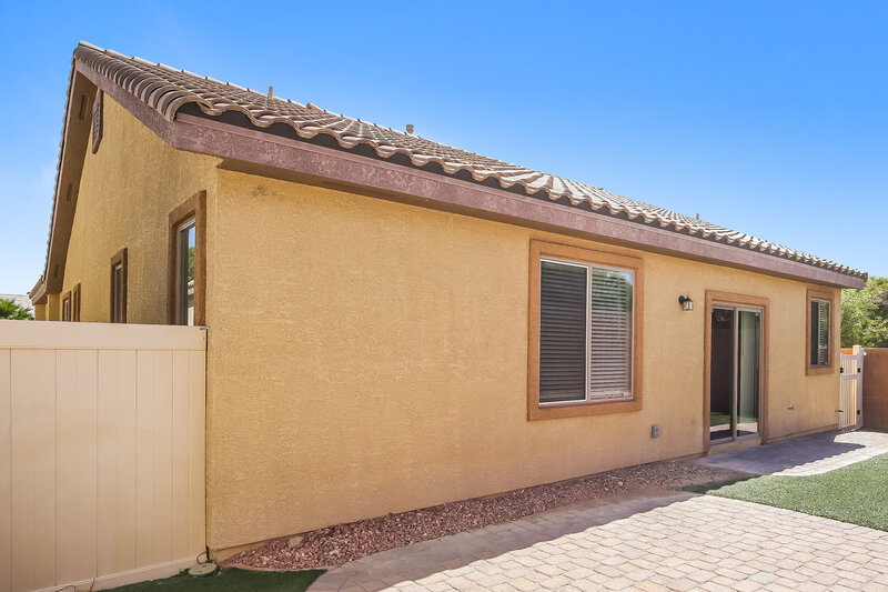 3,130/Mo, 5813 Black Sand Beach St North Las Vegas, NV 89081 Rear View 2