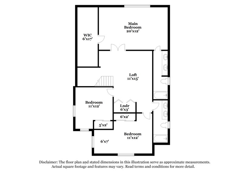 2,165/Mo, 2501 Lady Elizabeth Ct North Las Vegas, NV 89031 Floor Plan View