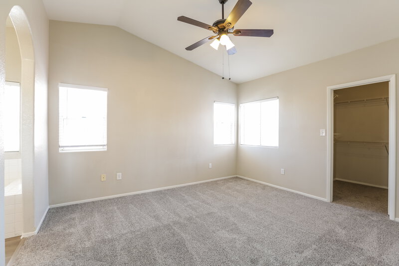 2,020/Mo, 1812 La Villa Drive North Las Vegas, NV 89031 Main Bedroom View