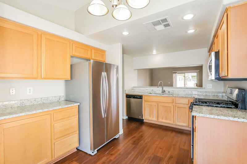 2,025/Mo, 3110 DeVinci Ct North Las Vegas, NV 89031 Kitchen View 2
